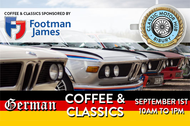 German Coffee and Classics at The Classic Motor Hub