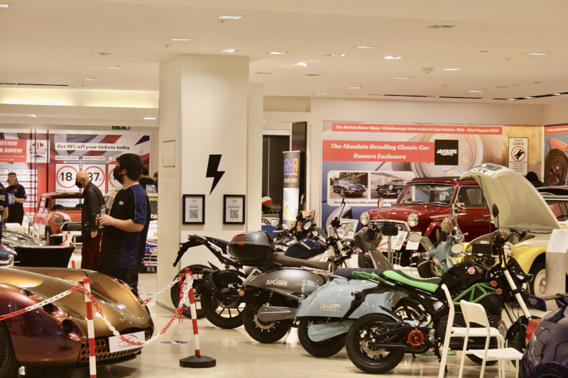 POP-UP MOTOR SHOW OPENS FOR BUSINESS